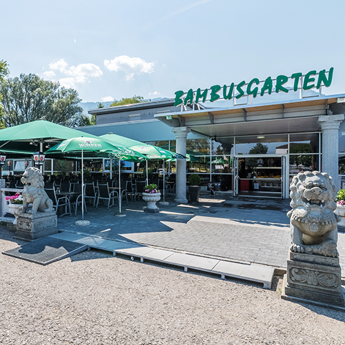 Außenansicht Bambusgarten